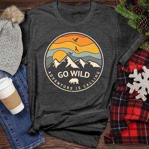Go Wild Heathered Tee