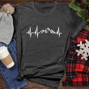 Earth's Heartbeat Heathered Tee