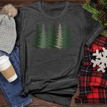 Load image into Gallery viewer, Evergreen Forest Tree Heathered Tee