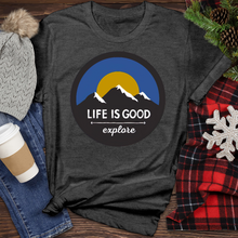 Load image into Gallery viewer, Life Is Good Heathered Tee