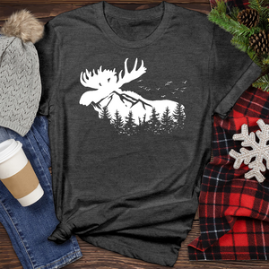 Moose Nature Heathered Tee