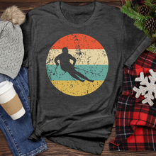 Load image into Gallery viewer, Retro Ski 01 Heathered Tee