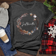 Load image into Gallery viewer, Just Breathe 2 Heathered Tee