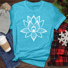 Load image into Gallery viewer, Lotus Flower Heathered Tee