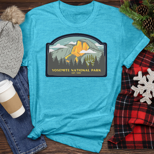 Yosemite National Park Heathered Tee