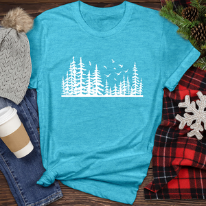 Wild with Bird 01 Heathered Tee