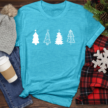 Load image into Gallery viewer, Christmas Tree Heathered Tee