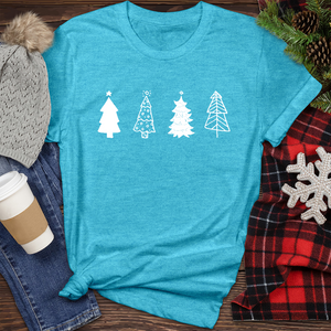 Christmas Tree Heathered Tee