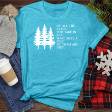 Load image into Gallery viewer, Of All The Paths Heathered Tee