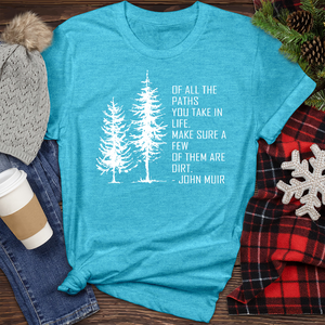 John Muir Heathered Tee Heathered Tee