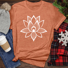 Load image into Gallery viewer, Lotus Flower Heathered Tee