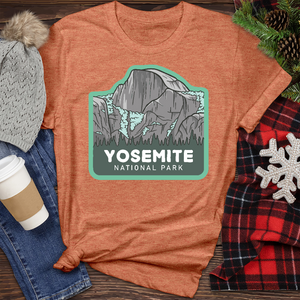 Yosemite National Park Heathered Tee