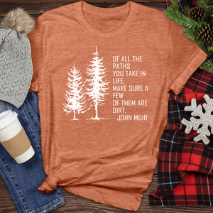 John Muir Heathered Tee Heathered Tee