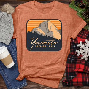 Yosemite National Park 2 Heathered Tee