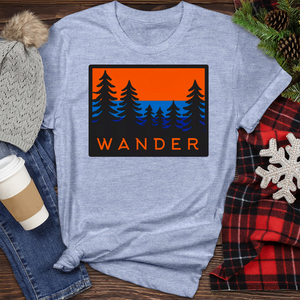 Wander Forest Heathered Tee