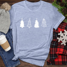 Load image into Gallery viewer, Christmas Tree Heathered Tee