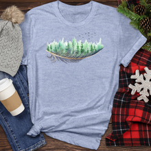 Load image into Gallery viewer, Feather Forest Heathered Tee