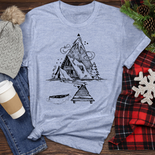 Load image into Gallery viewer, Mountain Nature Heathered Tee