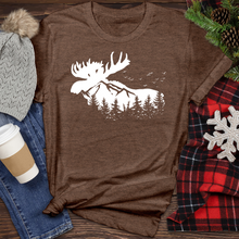 Load image into Gallery viewer, Moose Nature Heathered Tee