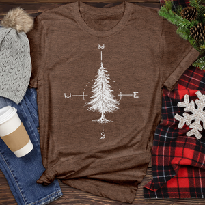 Direction Tree Heathered Tee