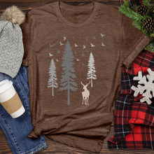 Load image into Gallery viewer, Deer Tree Heathered Tee