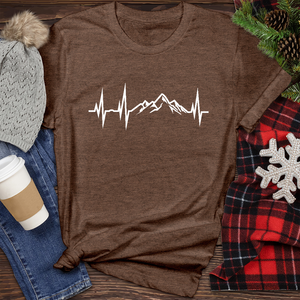 Earth's Heartbeat Heathered Tee