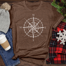 Load image into Gallery viewer, Compass Heathered Tee