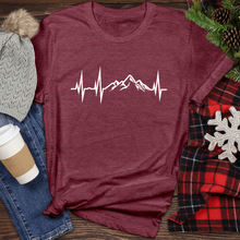 Load image into Gallery viewer, Earth&#39;s Heartbeat Heathered Tee