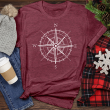 Load image into Gallery viewer, Compass Heathered Tee