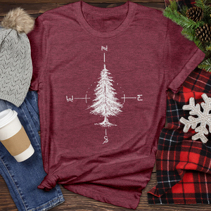 Direction Tree Heathered Tee