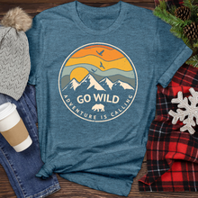 Load image into Gallery viewer, Go Wild Heathered Tee