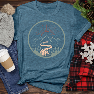 Nature Illustration Heathered Tee