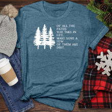 Load image into Gallery viewer, Of All The Paths Heathered Tee