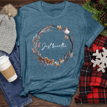 Load image into Gallery viewer, Just Breathe 2 Heathered Tee