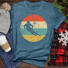 Load image into Gallery viewer, Retro Ski 01 Heathered Tee