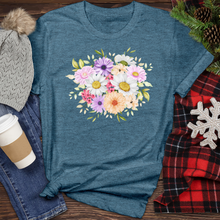 Load image into Gallery viewer, Flowers Bouquets Heathered Tee