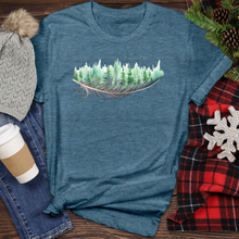 Load image into Gallery viewer, Feather Forest Heathered Tee
