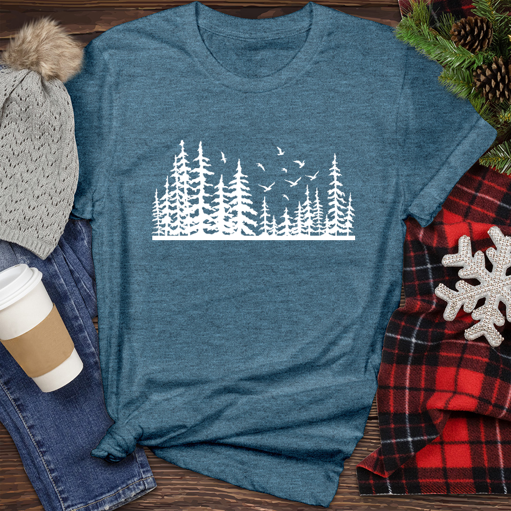 Wild with Bird 01 Heathered Tee