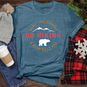 Go Hiking Heathered Tee