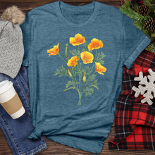Load image into Gallery viewer, Sunlight Flower Heathered Tee