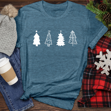 Load image into Gallery viewer, Christmas Tree Heathered Tee