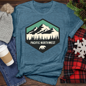 Pacific Northwest Heathered Tee
