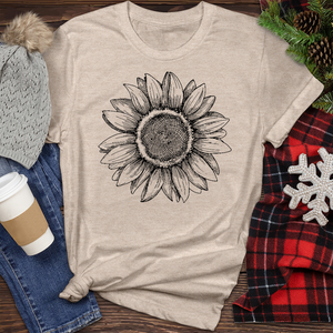 Sunflower Heathered Tee