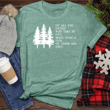 Load image into Gallery viewer, Of All The Paths Heathered Tee