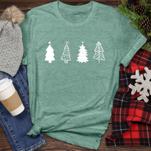 Load image into Gallery viewer, Christmas Tree Heathered Tee