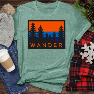 Wander Forest Heathered Tee
