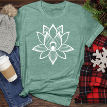 Load image into Gallery viewer, Lotus Flower Heathered Tee