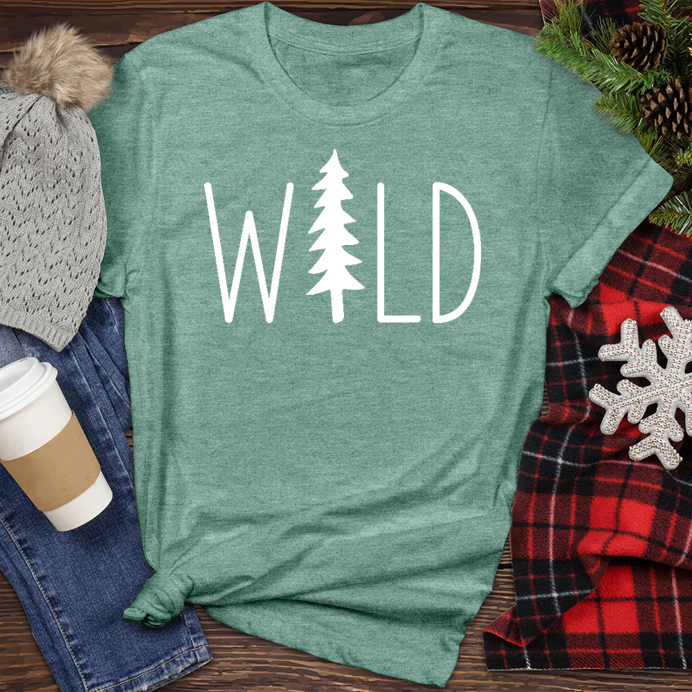 Wild Heathered Tee