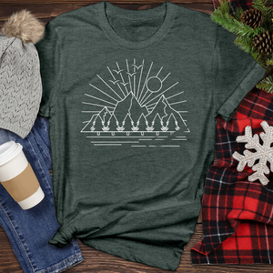Nature Hills Illustration Heathered Tee