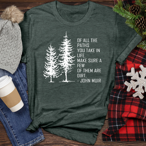 John Muir Heathered Tee Heathered Tee